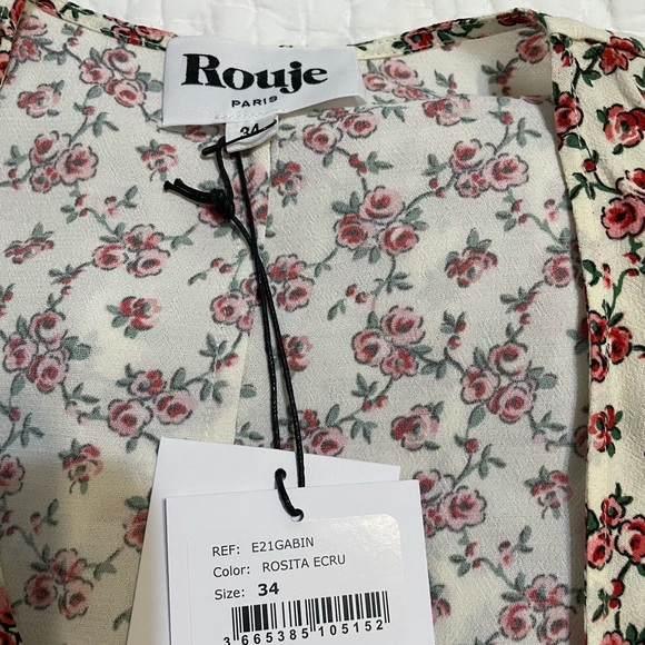 Rouje Gabin Floral Dress NWT sz 34 - Picture 8 of 13